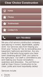 Mobile Screenshot of clearchoiceconstructionli.com